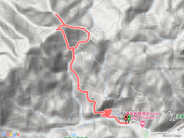 三角崙山(聖母山莊步道上，巴唐古道下)