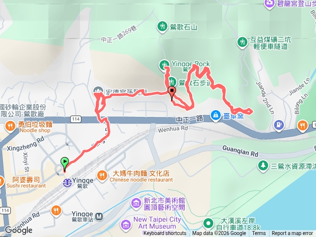 孫龍步道-鶯歌石