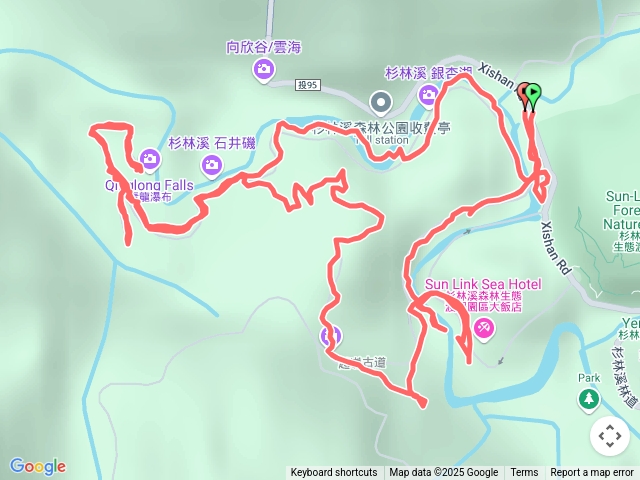 杉林溪青龍蕨類步道-越嶺步道(2025-3-10)
