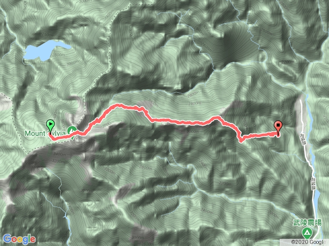 翠池經圈谷369回登山口2020-06-13