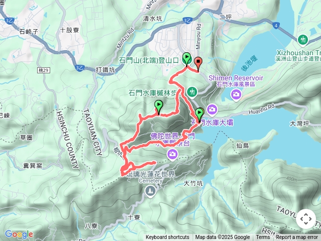 龍潭石門山群峰賞桐