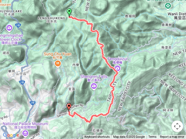20250518下山散步走（擎天崗-碧溪橋）