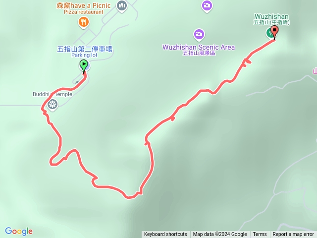 五指山(拇指山食指山中指山)預覽圖