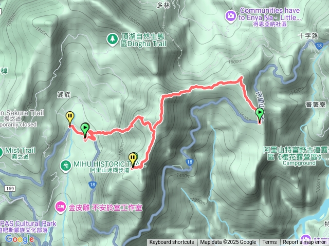 凸龜山芙蓉山天福山縱走預覽圖