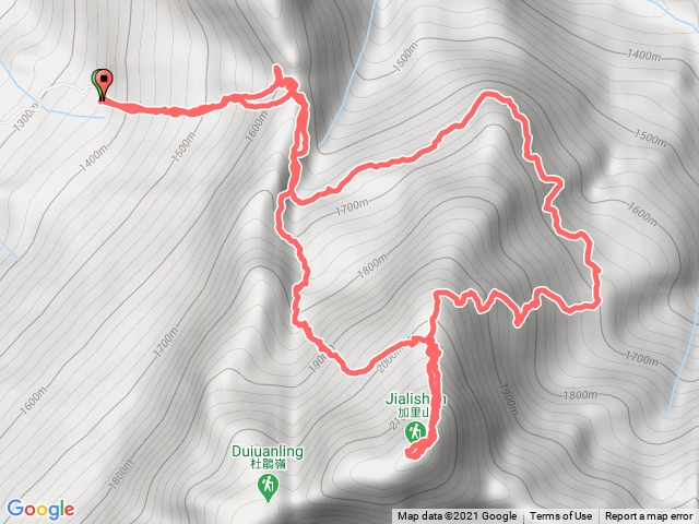 加里山（大坪登山口）