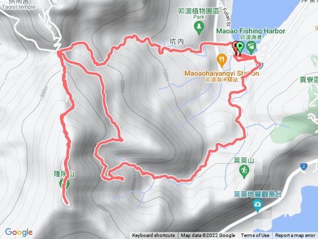 福卯古道南線.434峰.隆隆山.三叉峰.福卯古道北線