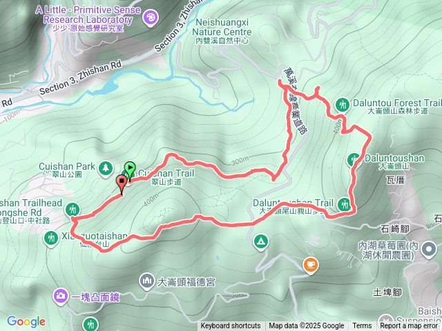 翠山，碧溪，大崙頭大崙尾