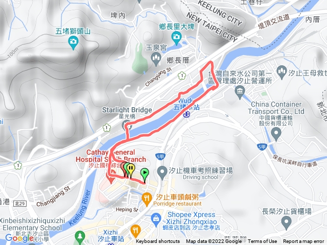 汐五星光環河一圈