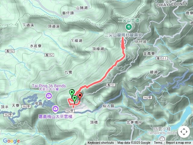 雲嘉五連峰