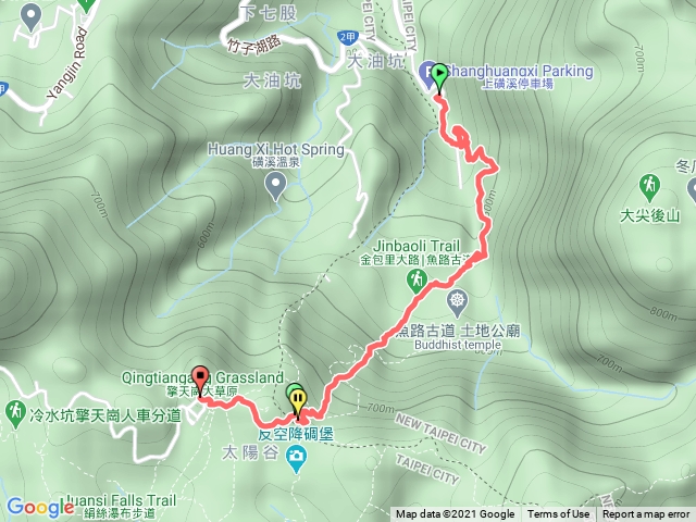 20210417 金包里大道（上磺溪登山口-擎天崗）