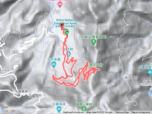 111.12.4溪頭走天文台