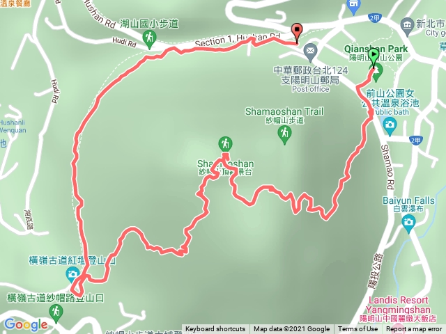 20211211紗帽山、橫嶺古道