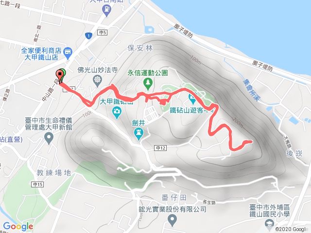 鐵砧山(小百岳#38)【妙法寺→永信公園→日光牧場→三角點→妙法寺】