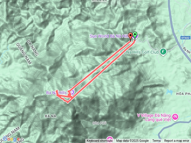 2025.12.09越南峴港巴拿山軌跡