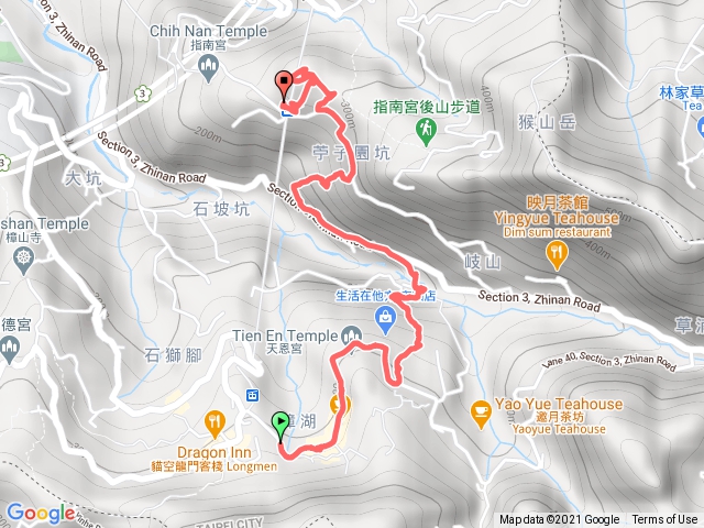 貓空站到指南宮