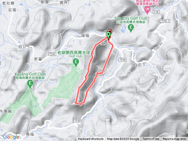 刺科山～東獅頭山
