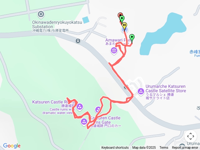 勝連城跡