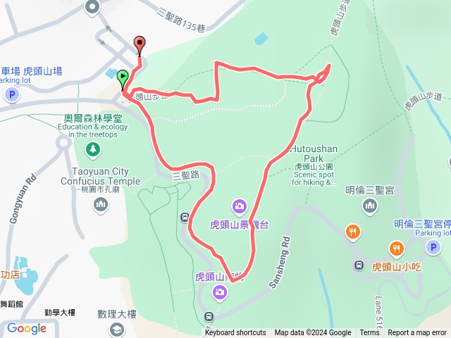 虎頭山步道預覽圖