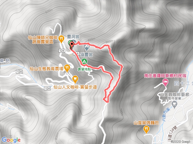 仙山~八仙古道O形環走