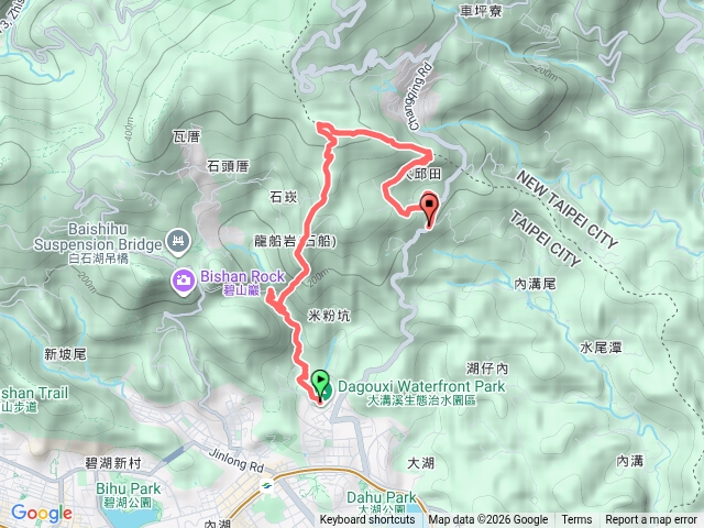 圓覺瀑布-龍船岩-開眼山-白石湖山-白石湖山東峰-大邱田山-大邱田石壁洞預覽圖