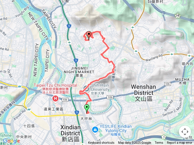大坪林-仙跡岩-文山森林公園預覽圖