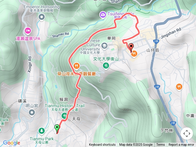陽明山新安路～天母古道