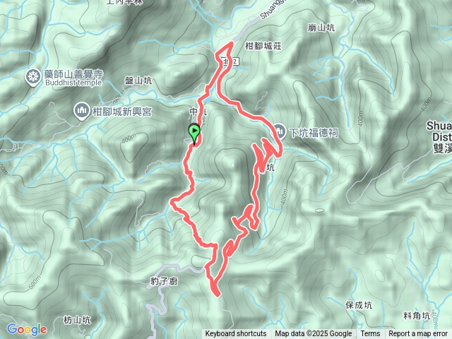 20251016聯合艦隊雙溪中坑古道大夯瀑布上北豹子廚山稜線除草