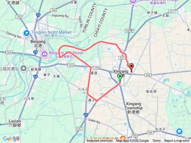 20251123新港金虎爺路跑