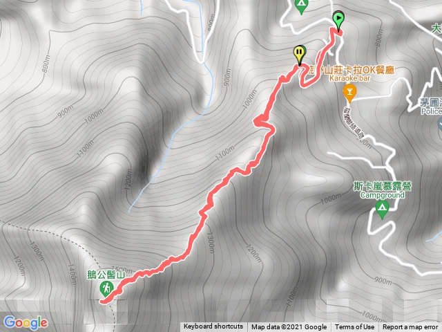 鵝公髻山-第一登山口