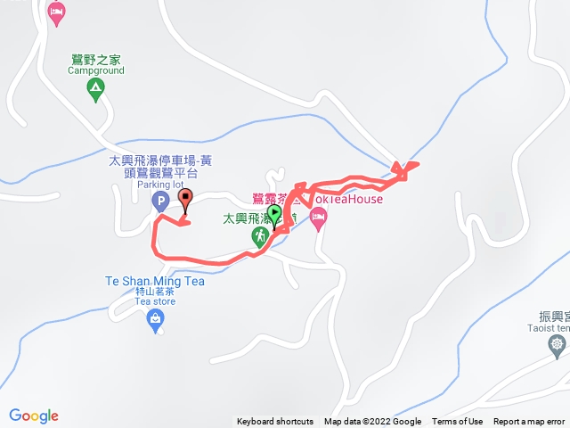 太興飛瀑（只到瀑布）