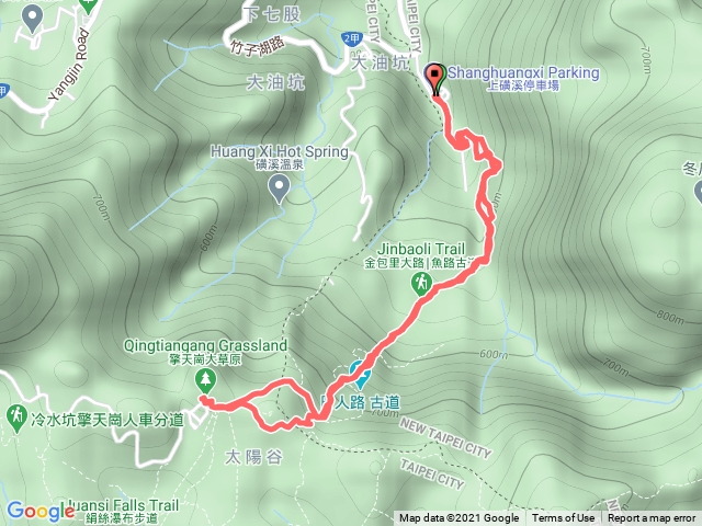202103魚路古道上磺溪停車場至金包里大路城門