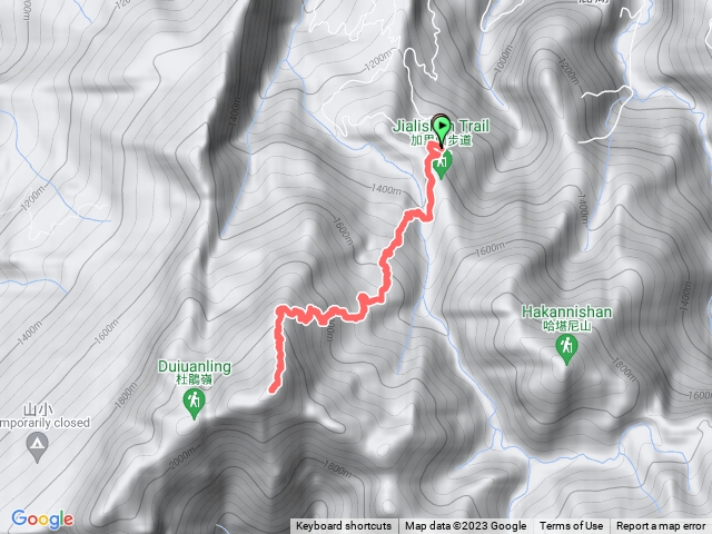 加里山登山步道