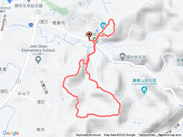 鹿廚坑健行步道
