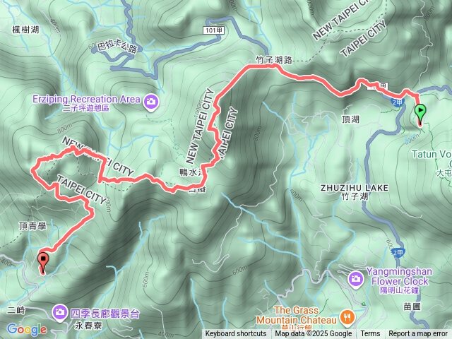 陽明山西端縱走