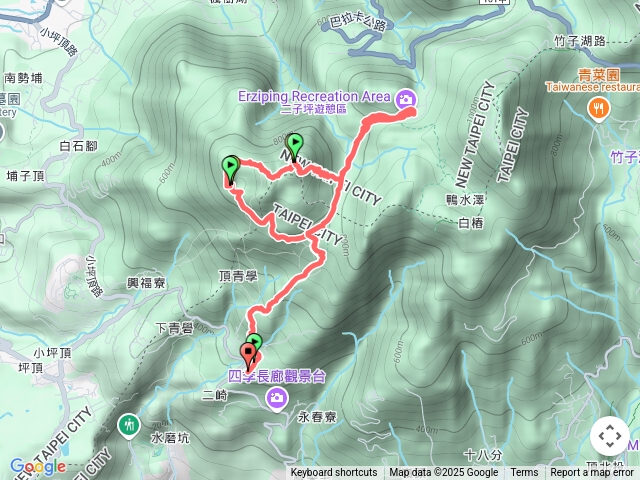 面天池山尋花
