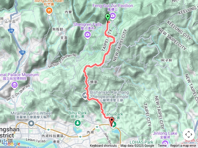 台北大縱走第四段