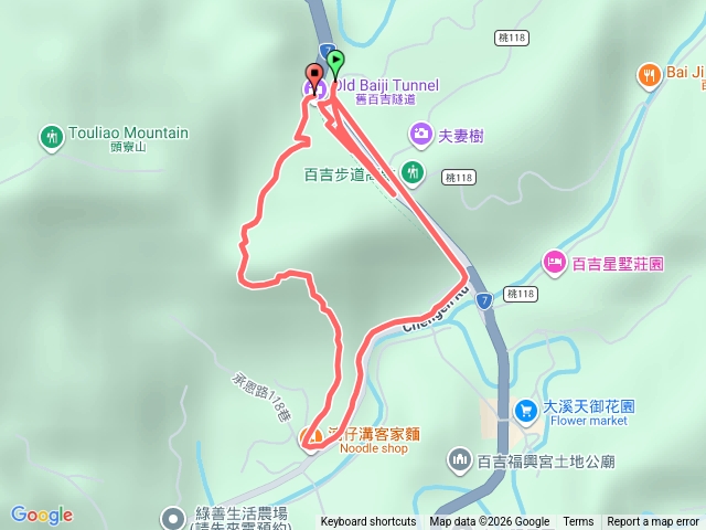 總督府步道，百吉隧道預覽圖