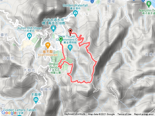 黃金博物館-半屏山-茶壺山-勸濟堂停車場