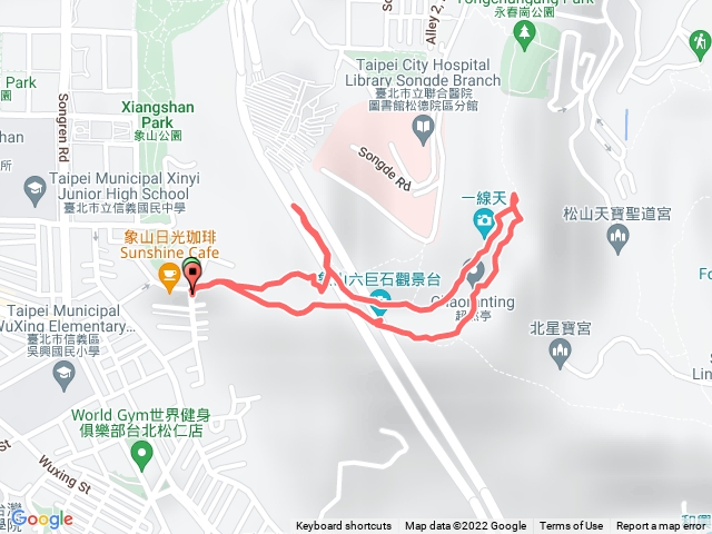 象山ㄧ線天煙火平台之旅