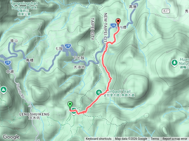 擎天崗魚路古道下八煙預覽圖