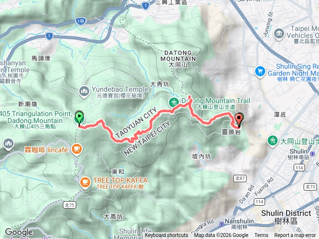 樹林大棟山預覽圖