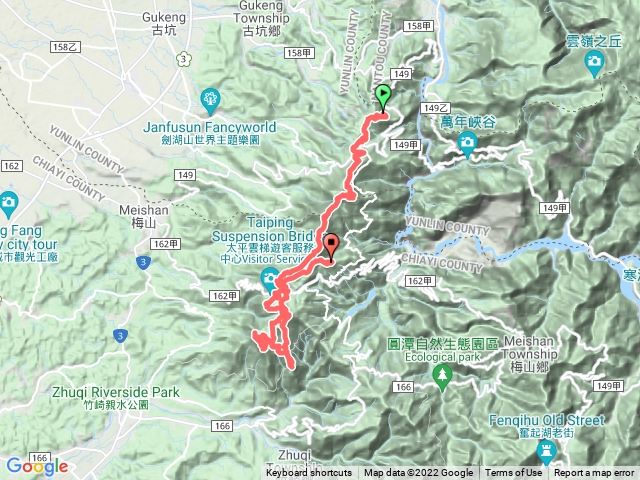 雲嘉十三連峰