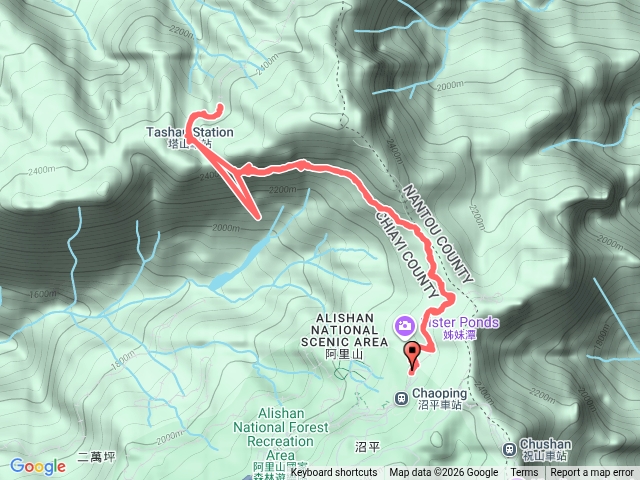 阿里山眠月線（沒申請