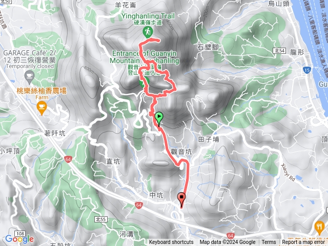 五股觀音山、駱駝嶺