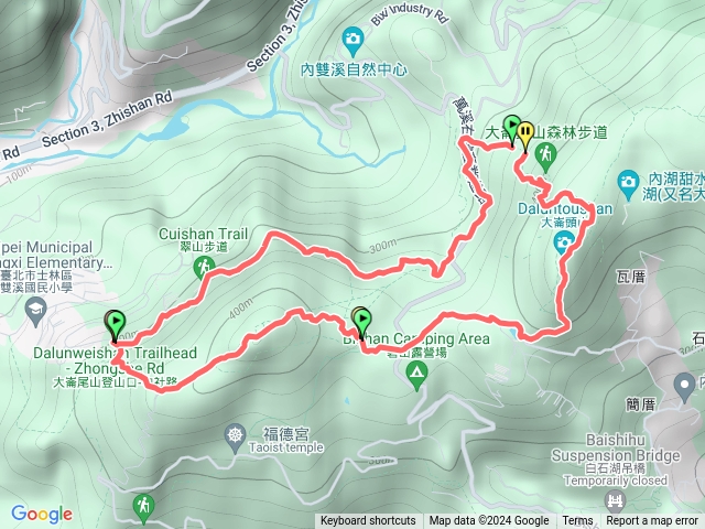 大崙頭尾山親山步道