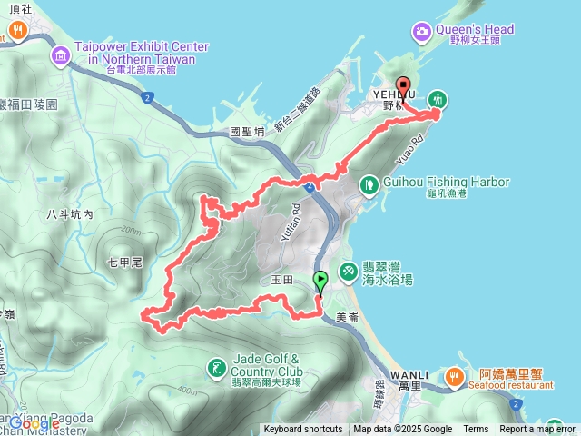 琳- 玉田古道-北八斗山-夏綠蒂山-大單面山-野柳山-駱駝峰