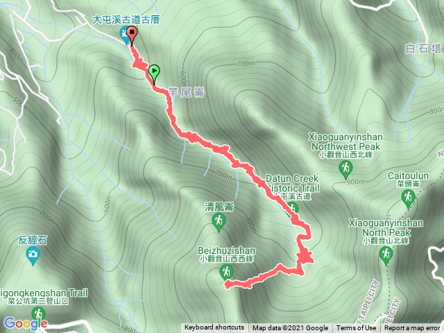 大屯溪步道小觀音線