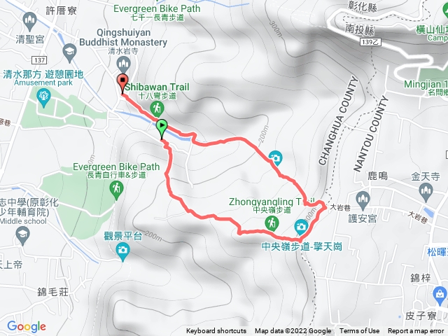 JEDA-2022中央嶺十八彎步道