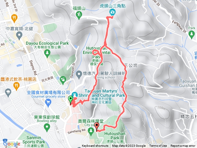 虎頭山步道