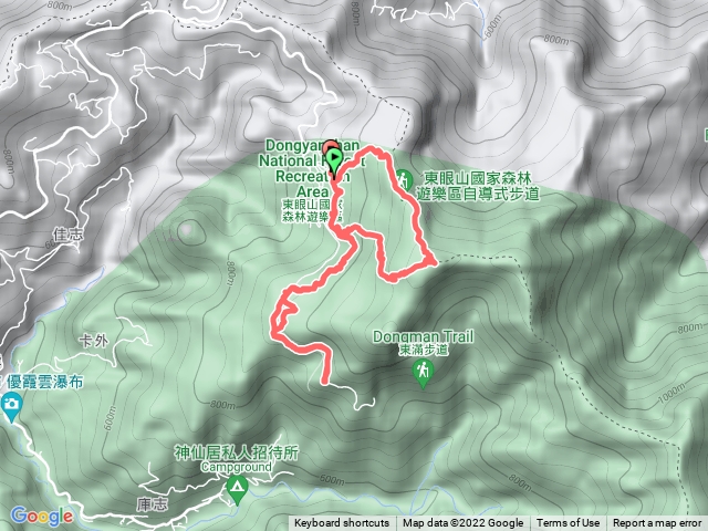 東眼山自導式步道+森林知性步道+地質走廊